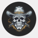 Search for cowboy skeletons stickers Halloween