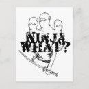 Search for ninja sword postcards Warrior