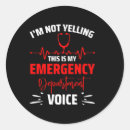 Search for er nurse stickers Emergency department nurse