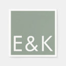 Search for moss green napkins White