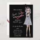 Search for hearts sweet 16 invitations Trendy