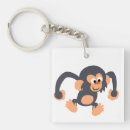 Search for chimpanzee key rings Cartoon