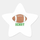 Search for football shaped stickers For kids