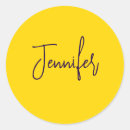Search for plain yellow stickers Solid