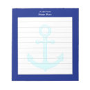 Search for nautical notepads Navy blue