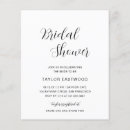Search for bridal shower invitations Minimalist