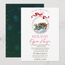 Search for open house christmas invitations Green