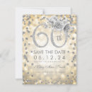 Search for 60th save the dates Silver