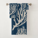 Search for seashells bath towels Seaweed