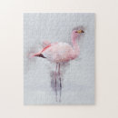 Search for wild bird puzzles Flamingo
