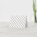 Search for feline note cards Black