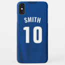 Search for football jersey iphone cases Blue