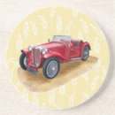 Search for classic car coasters Red
