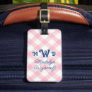 Search for gingham monogram Navy blue