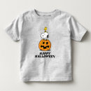 Search for peanuts toddler tshirts Jack o lantern