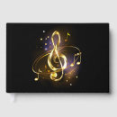 Search for music guest books Gold