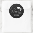 Search for black and white grad stickers Modern
