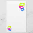 Search for 80s stationery paper Neon