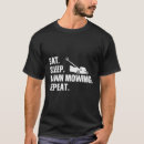 Search for lawn mower tshirts Grass cutting