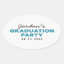Search for blue stripes stickers Graduation