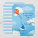 Search for kite baby shower invitations Up up and away