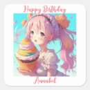 Search for happy birthday cupcake stickers Pink