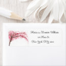 Search for cherry blossom return address labels weddings Oriental