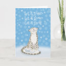 Search for cute leopard cards Snow