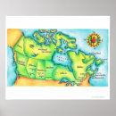 Search for canada map posters Text