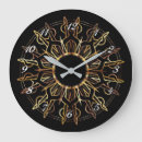 Search for gold sun clocks Boho