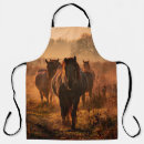 Search for wild horses aprons Field