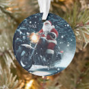 Search for bike christmas tree decorations Santa claus