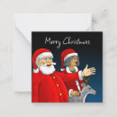 Search for santa claus christmas cards Reindeer