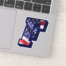Search for white monogram f stickers Initial