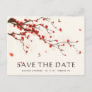 Search for cherry blossom save the dates Elegant