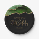 Search for 21st birthday plates Elegant