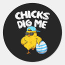 Search for chicks dig stickers Presidential satire