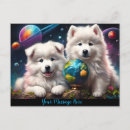 Search for samoyed puppy postcards Cute