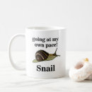 Search for funny snail mugs Cute