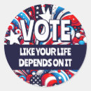 Search for dependable stickers Political