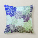 Search for purple floral cushions Blue