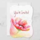 Search for poppies wedding invitations Garden