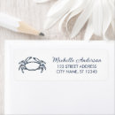 Search for crabs return address labels Coastal