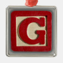 Search for letter g christmas tree decorations Alphabet