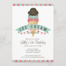 Search for ice cream social birthday invitations Dessert