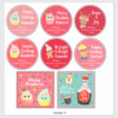 Search for colourful cupcakes stickers Food