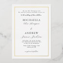 Search for monogram initials wedding invitations Timeless