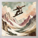 Search for snowboarding posters Mountains