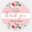 Search for pink floral flower stickers Bridal shower