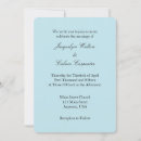 Search for blue and white wedding invitations Minimalist